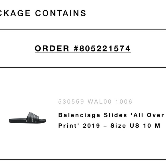 Balenciaga slides - Picture 6 of 6